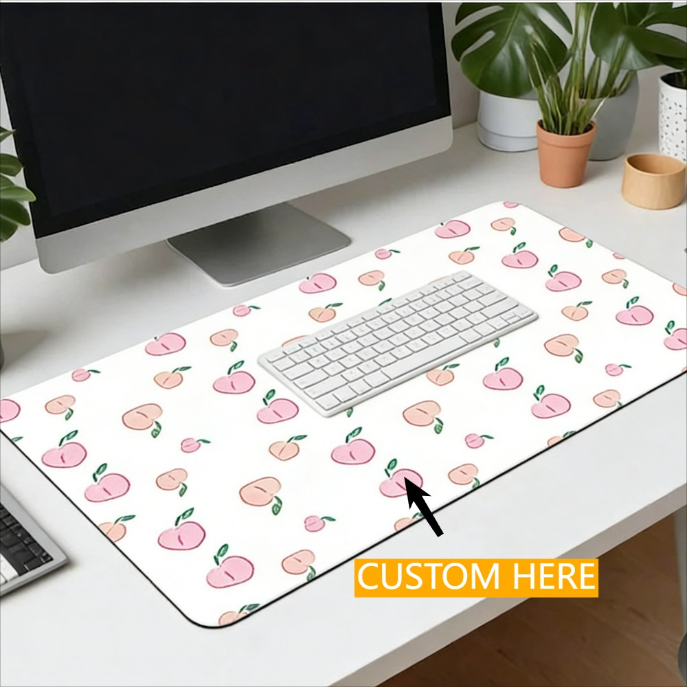 Laptop Mouse - แผ่นรองเมาส์แบบกำหนดเอง 1 ชิ้นพร้อมรูปภาพ - แผ่นรองโต๊ะแบบปรับแต่งได้สำหรับแล็ปท็อป เหมาะสำหรับสำนักงาน