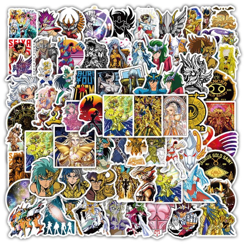101 ชิ้นเซนต์เซย่าอะนิเมะสติกเ - Laptop Original Accessories บทวิจารณ์และราคา