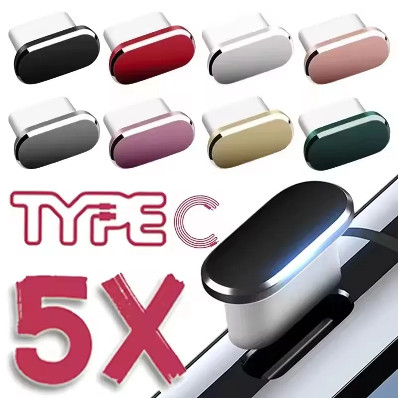 จุกกันฝุ่นโลหะสำหรับพอร์ตชาร์จ - Usb C Hub บทวิจารณ์และราคา