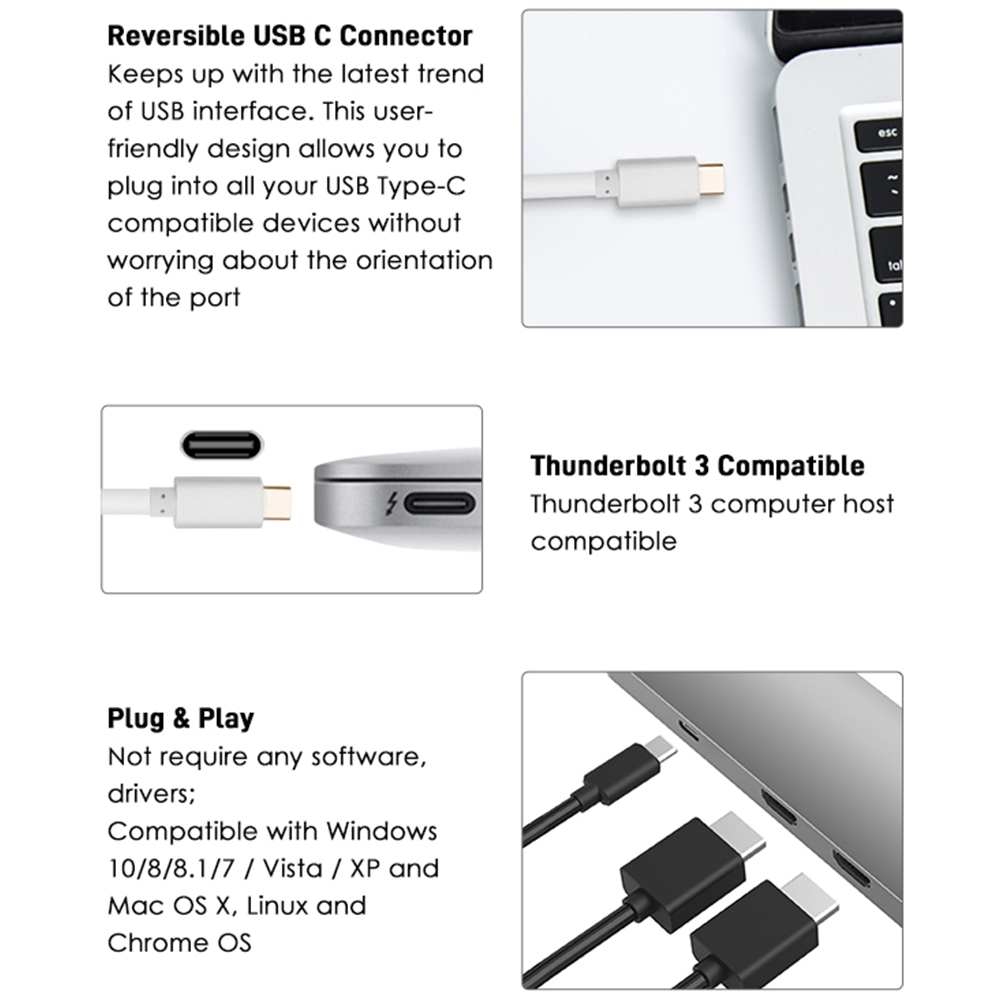 อะแดปเตอร์ฮับแบบมัลติฟังก์ชัน  - Usb C Hub บทวิจารณ์และราคา