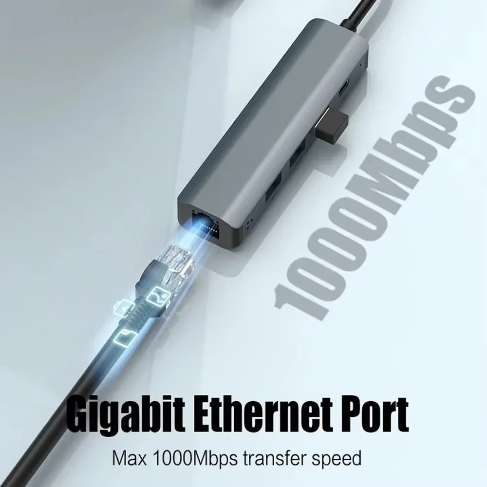 ฮับ USB-C แบบหลายพอร์ต ด็อกขยา - Usb Hub บทวิจารณ์และราคา